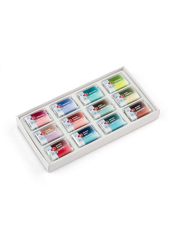 Набор акварели Белые Ночи в картоне "Метаморфозы", 12 шт х 2,5 мл 606x758